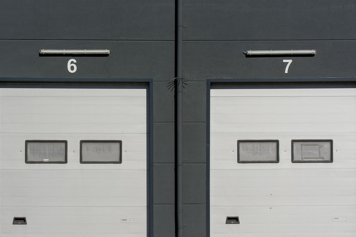 Industrial garage doors sample image