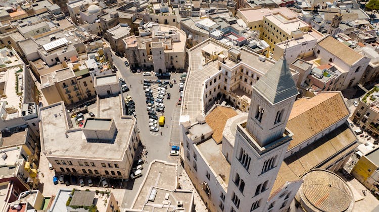 Aerial View Of Bari, Apulia, Italy