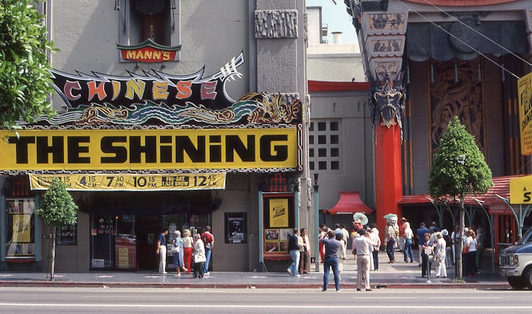 The Old  Chinese Theatre In Hollywood Los Angeles California