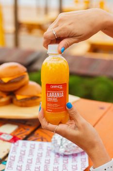 20Oz Bottle Diet Orange Dry