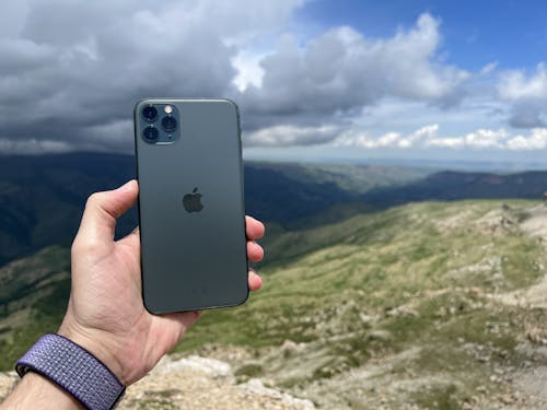 Základová fotografie zdarma na téma chytrý telefon, krajina, objektivy fotoaparátu