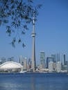 CN Tower Under Blue Sky
