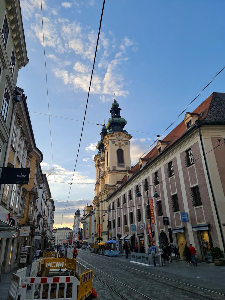 Ursuline Church Of St. Michael In Linz, Austria