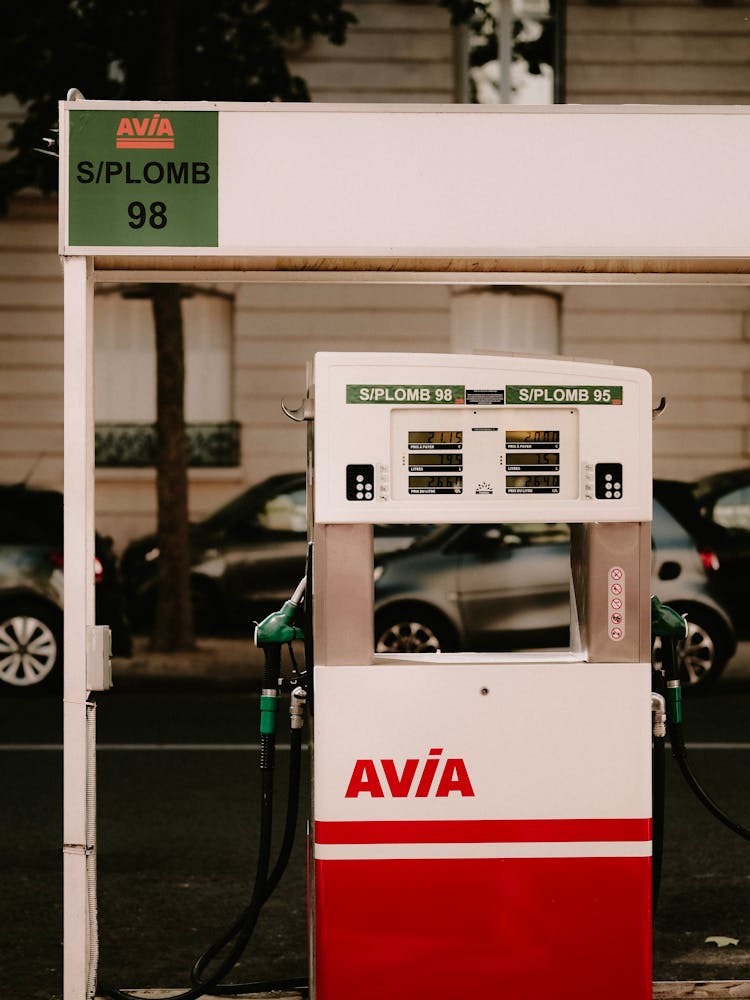 Close Up Of Fuel Dispenser