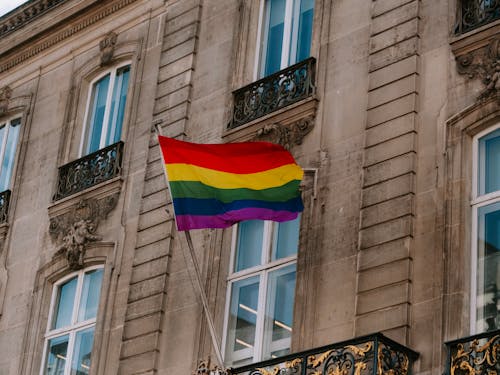 Darmowe zdjęcie z galerii z flaga, flaga lgbt, tęcza