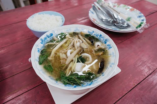 Free Soup Dish in a Bowl Stock Photo