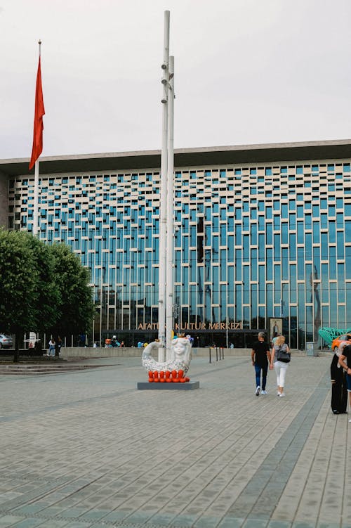 Gratis stockfoto met atatürk kültür merkezi, Istanbul, kalkoen