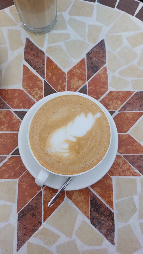 Δωρεάν στοκ φωτογραφιών με cafe, latte art, γάλα Φωτογραφία από στοκ φωτογραφιών