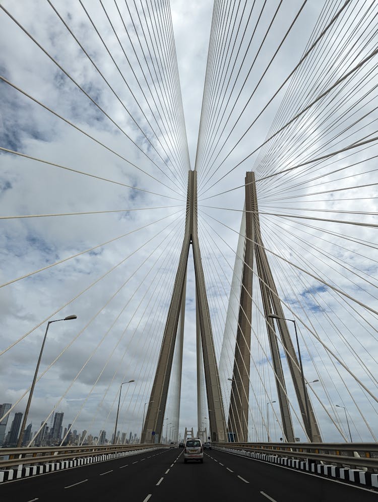 The Bandra Worli Sea Link In India