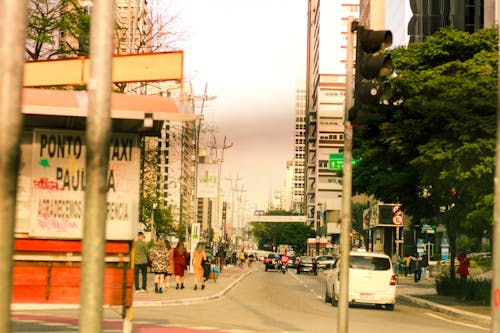 サンパウロ, シティストリート, にぎやかな通りの無料の写真素材