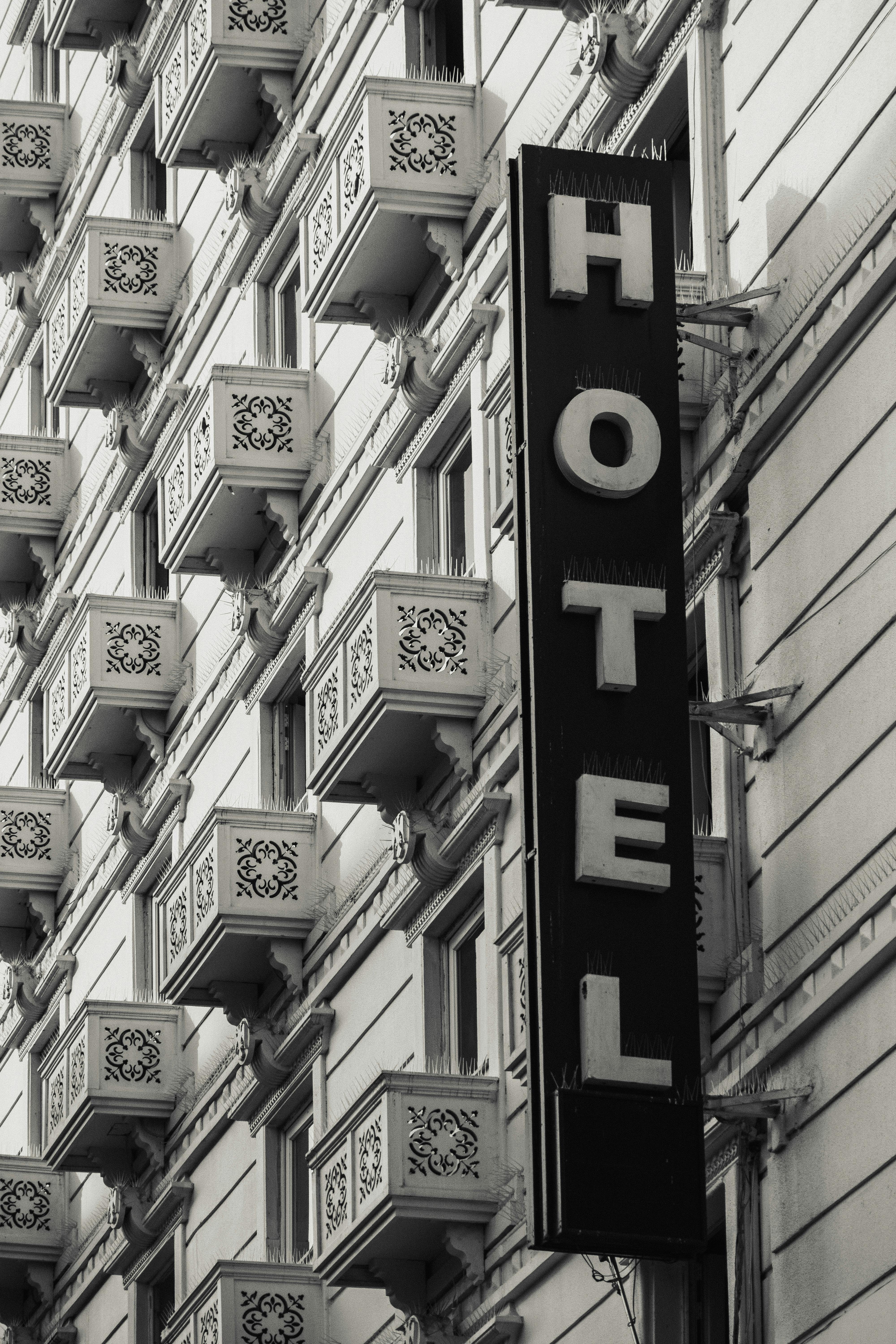 A Hotel Sign. (​ Photo by Gratisography on​ ​ Pexels.com​ )