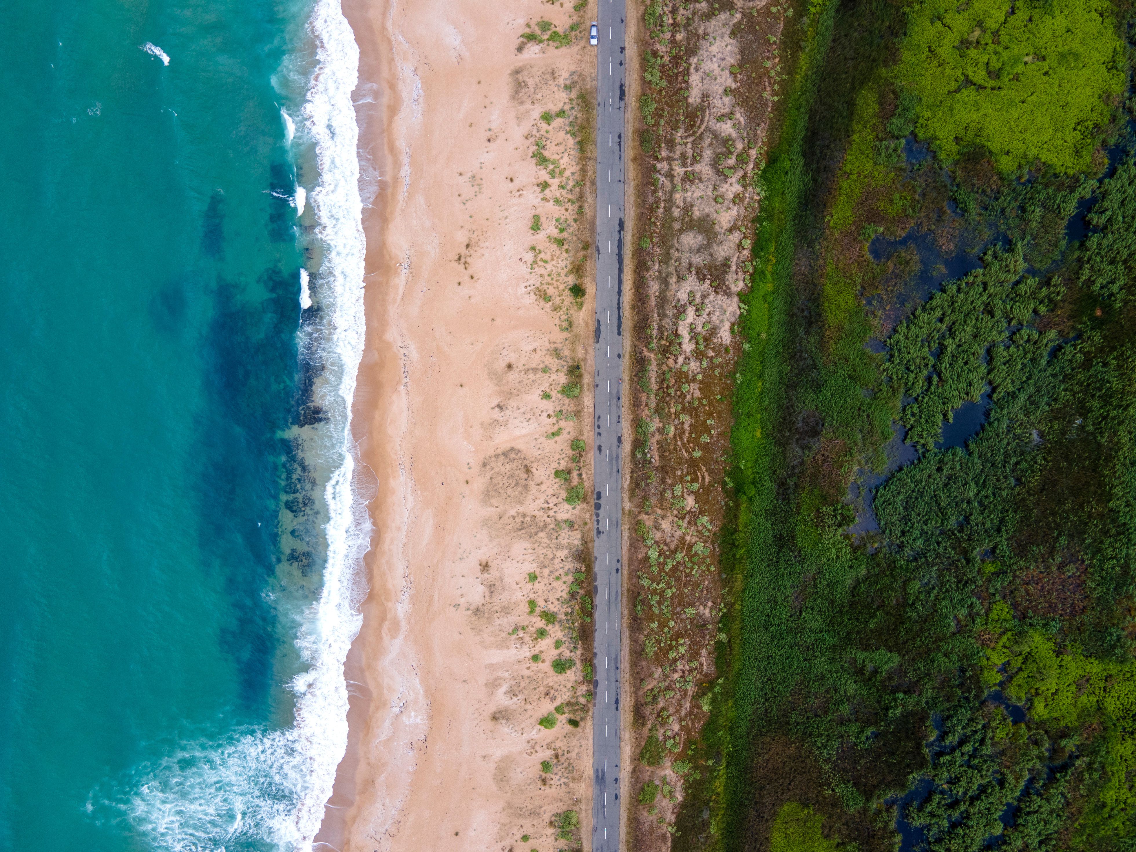 Coastal road near Avoca Beach on the Central Coast NSW