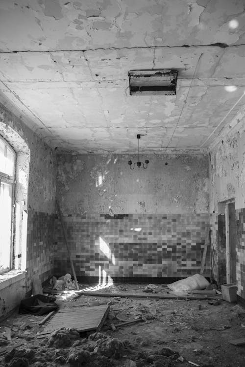 Photo of a Destroyed Room 