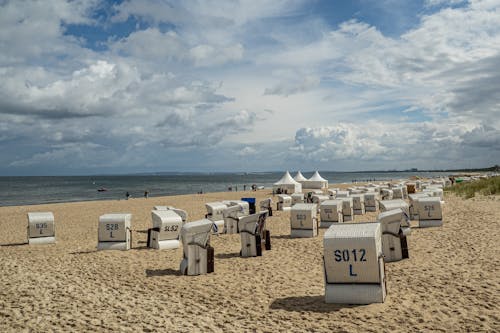 Základová fotografie zdarma na téma moře, mraky, písek