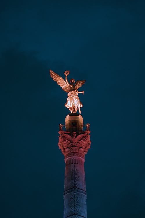 Безкоштовне стокове фото на тему «ангел незалежності, архітектура, блакитне небо»