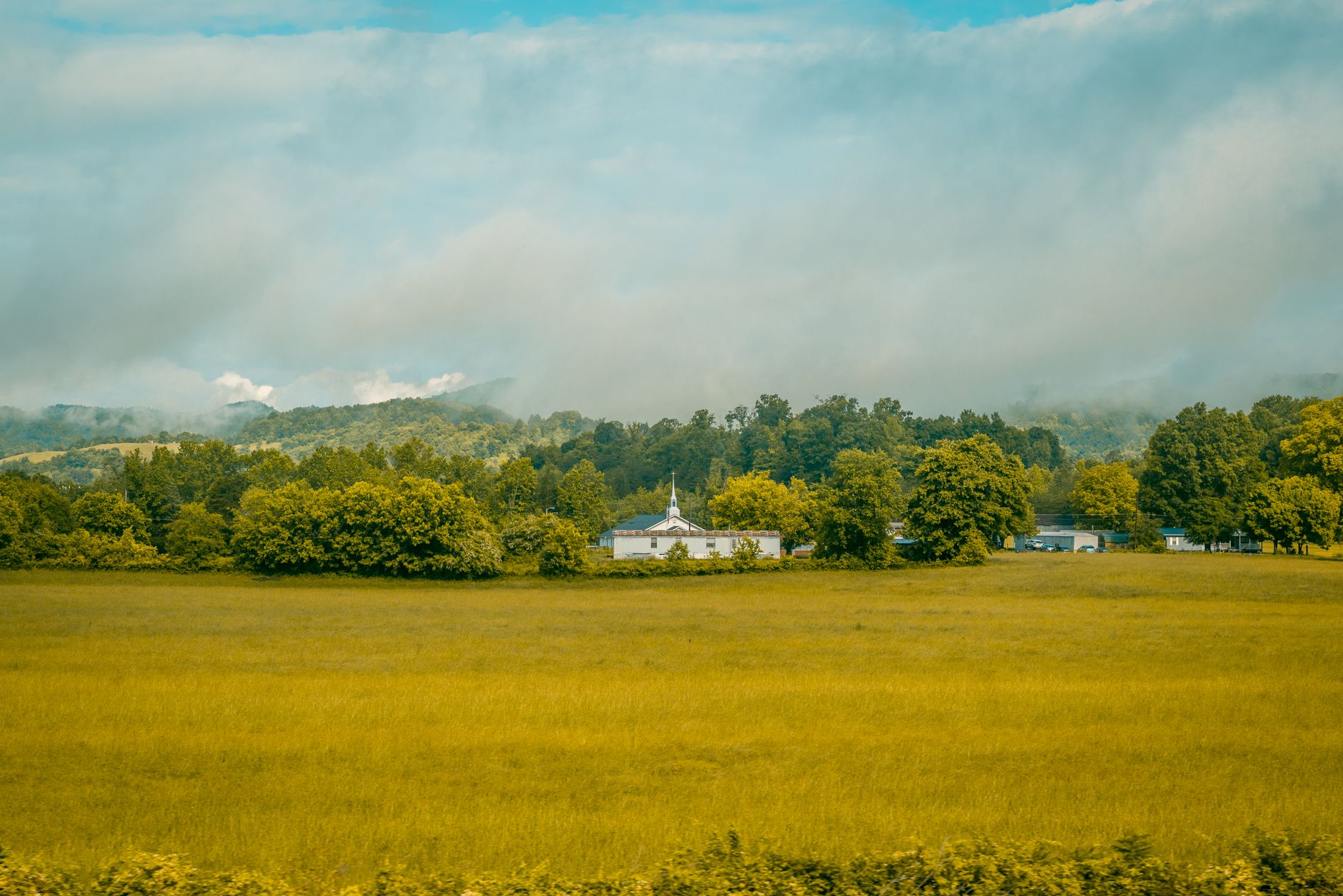 Orlinda Tennessee farmland along Kentucky border
