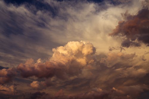 Бесплатное стоковое фото с кинематографическое небо, облака, облачное небо
