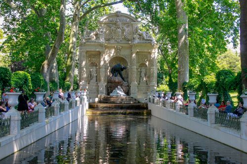 Free jardin du luxembourg Stock Photo