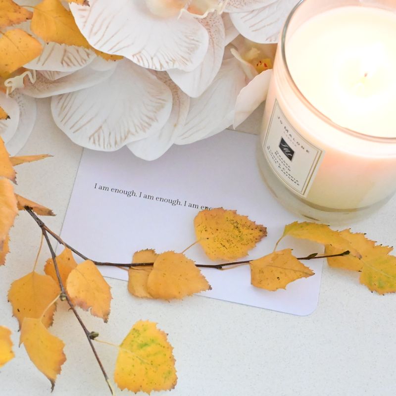 Scented Soy Candle, Cedar and Amber