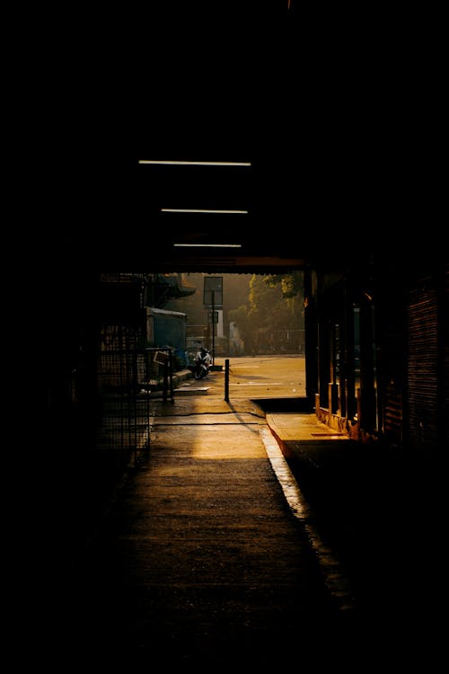 Dark and Empty Tunnel