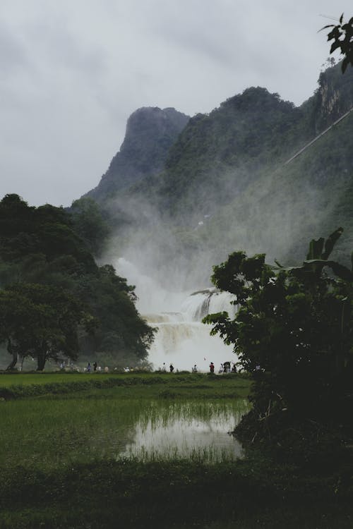 Waterfall in Countryside