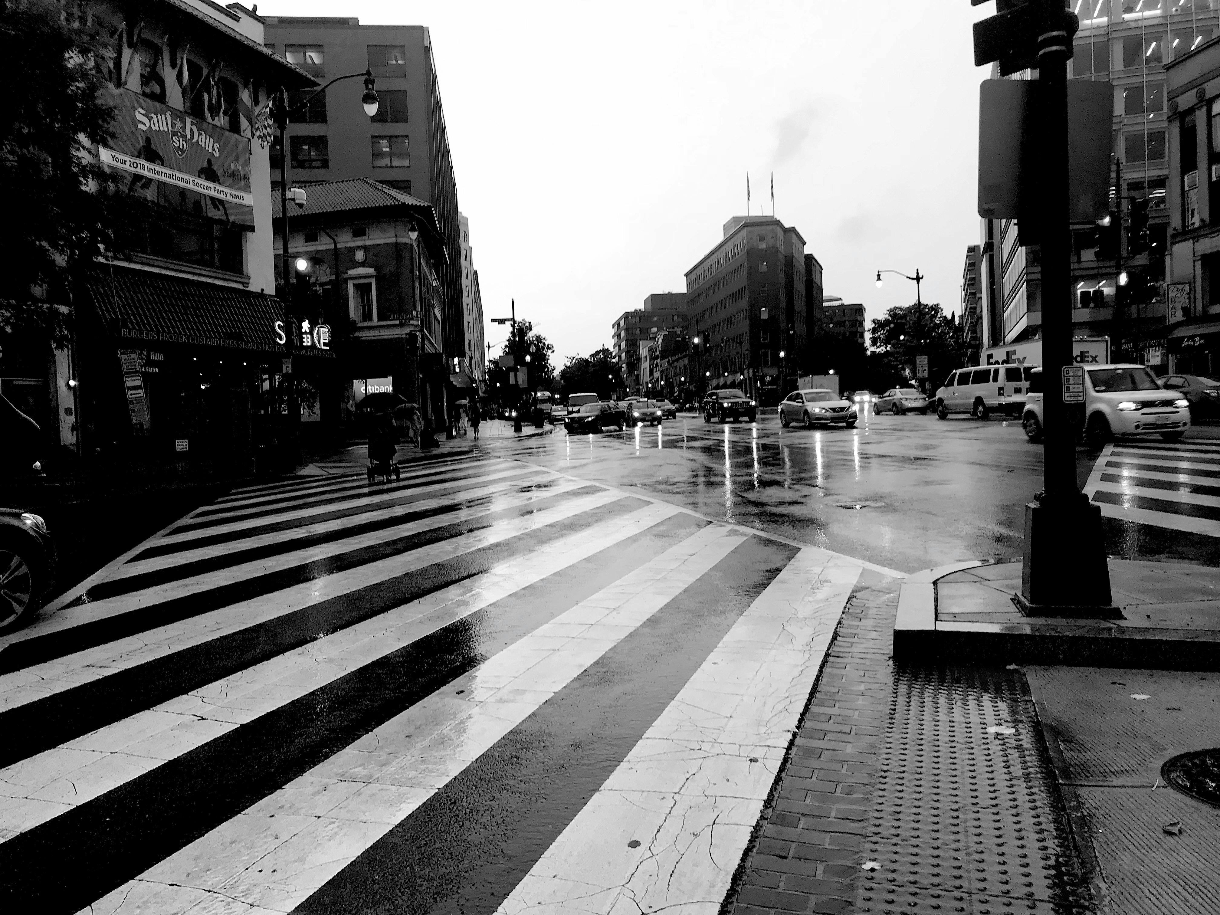 Free stock photo of #rainy, #sidewalk, #street