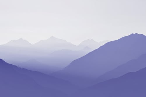 Kostnadsfria Kostnadsfri bild av bergen, blå, dimmig Stock foto