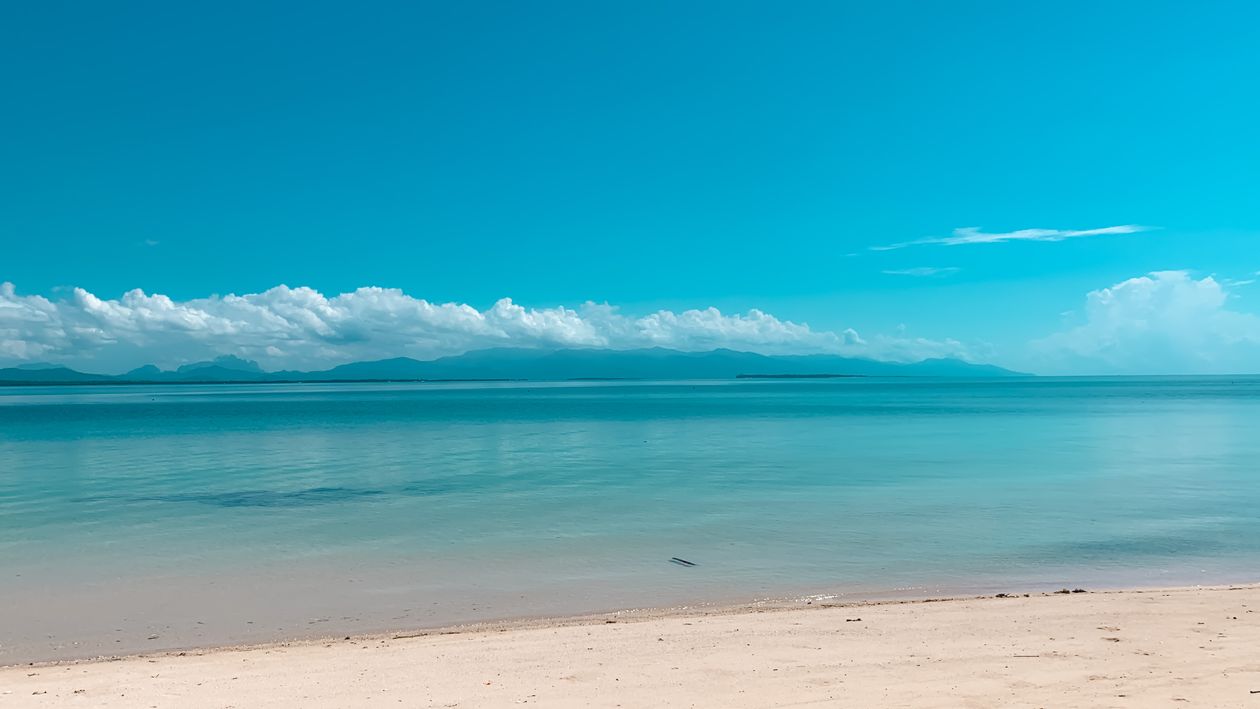 A Blue Sea Under Blue Sky · Free Stock Photo