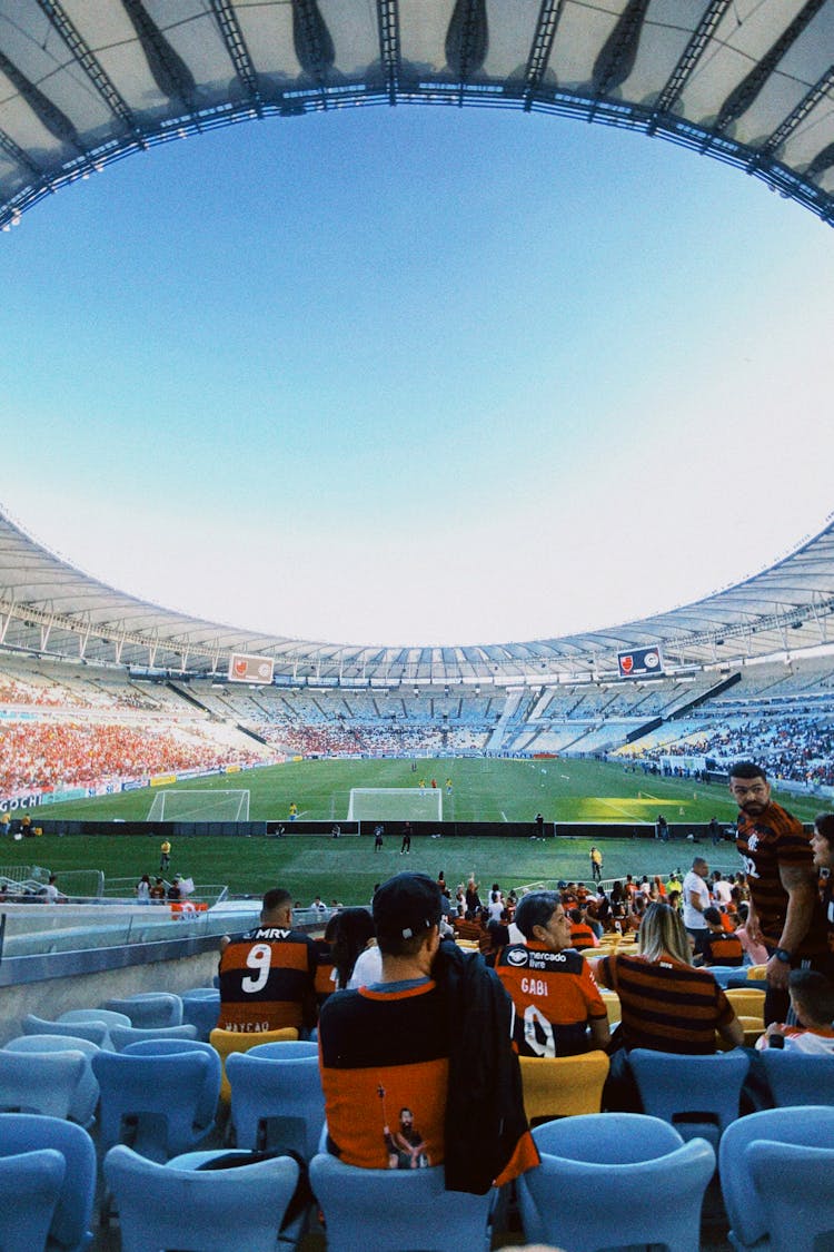 People On Football Stadium