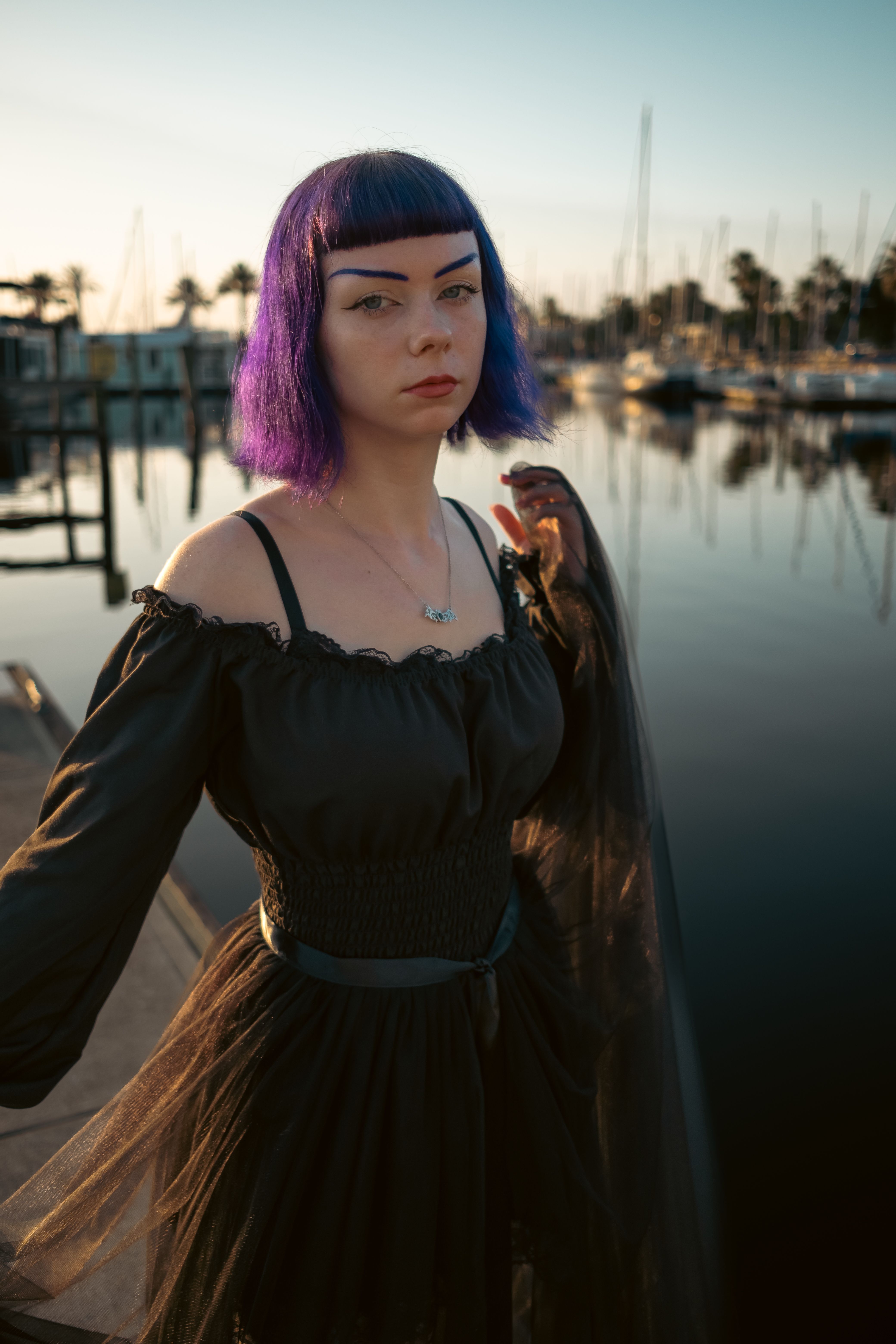A Woman in Black Dress · Free Stock Photo