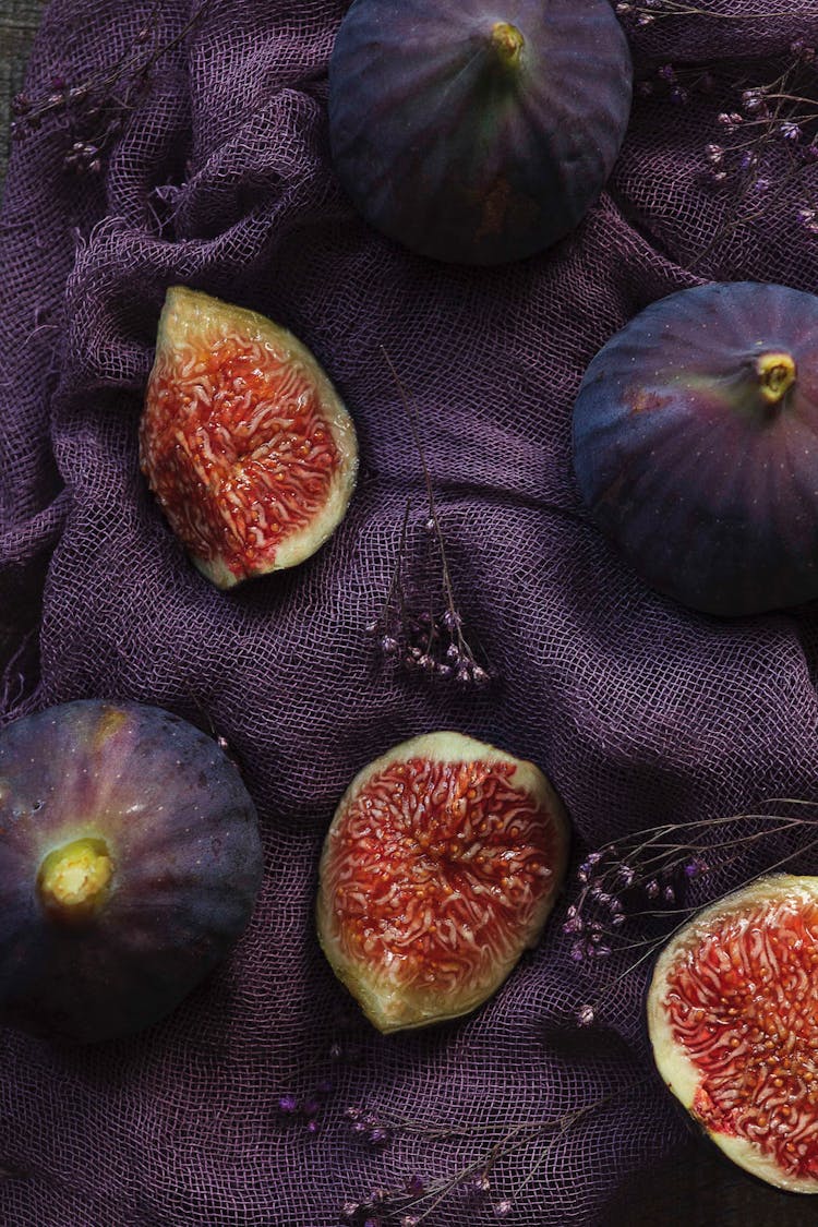 Close Up Of Figs