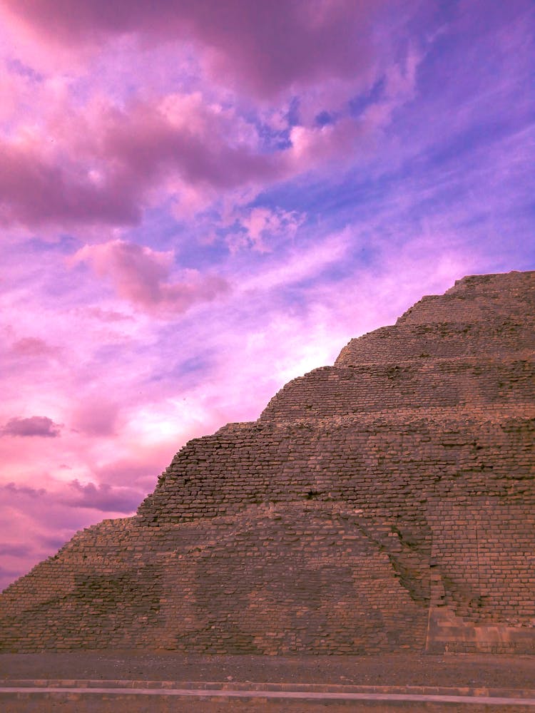 Ancient Step Pyramid In Egypt