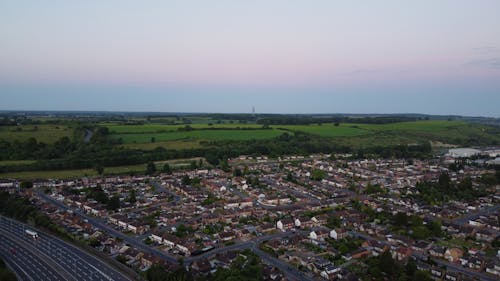 Gratis stockfoto met dronefoto, huizen, luchtfotografie