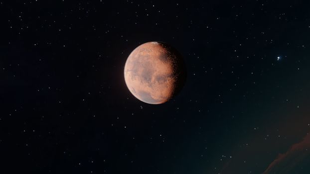 未来火星样本返回任务的航天器概念图