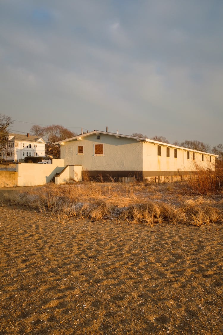 A Barracks Constructed On Sand