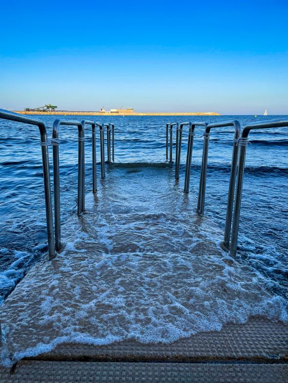 Jetty Railing Design Jetty with Metal Railings · Free Stock Photo