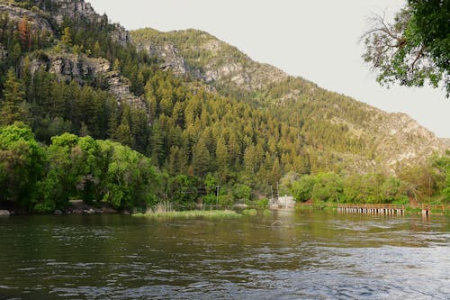 Photo of Mountain Landscape and the Water