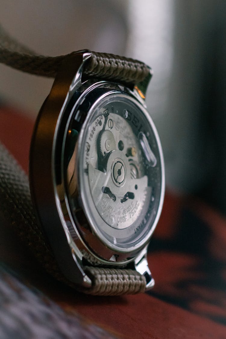 Seiko 5 Watch Rear