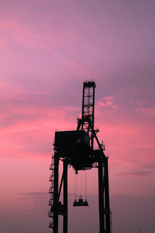 Clouds at Dusk over Industry Platform