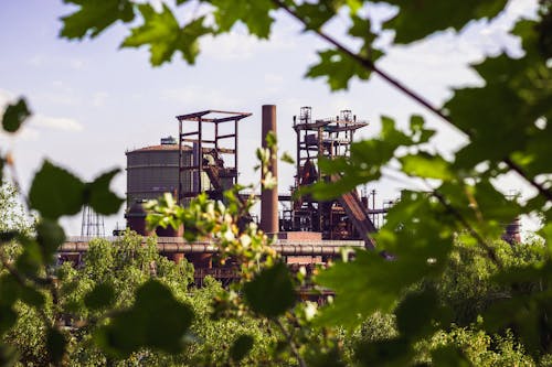 Corroded Industrial Factory