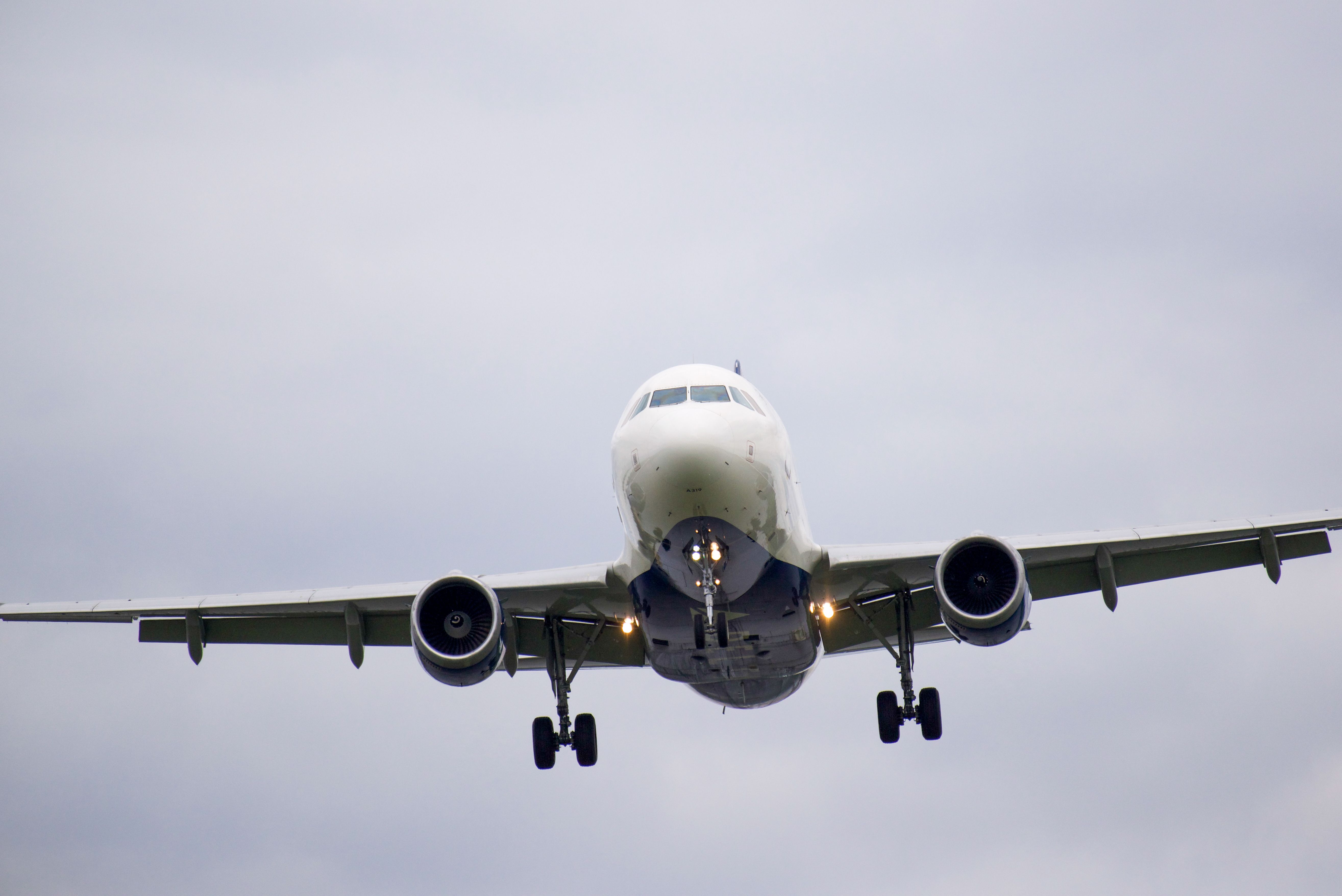Silhouette of an Airplane in the Sky · Free Stock Photo