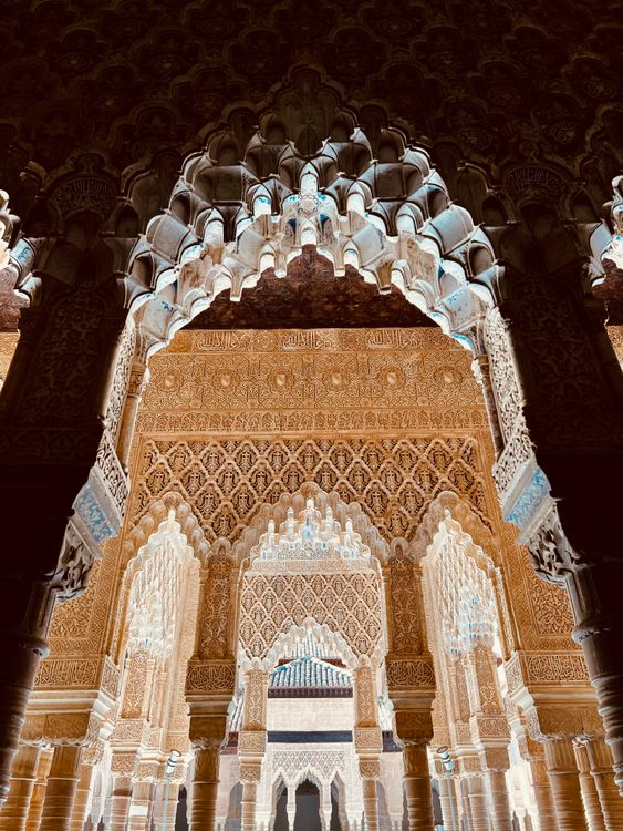 Traditional Decorative patterns in Temple · Free Stock Photo
