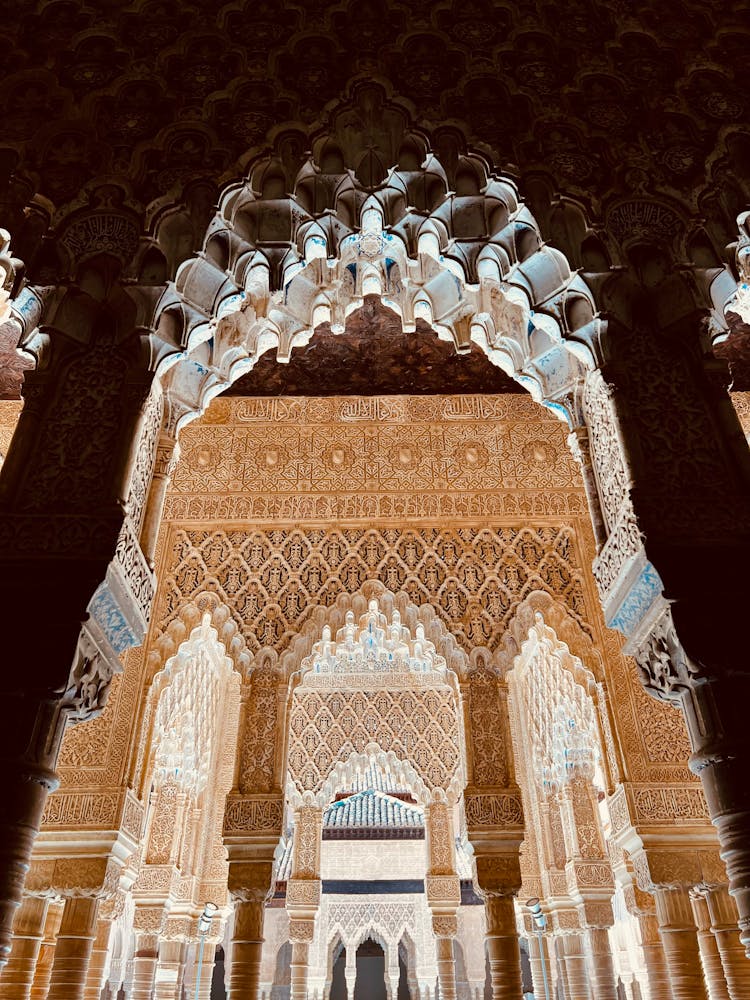 Traditional Decorative Patterns In Temple 