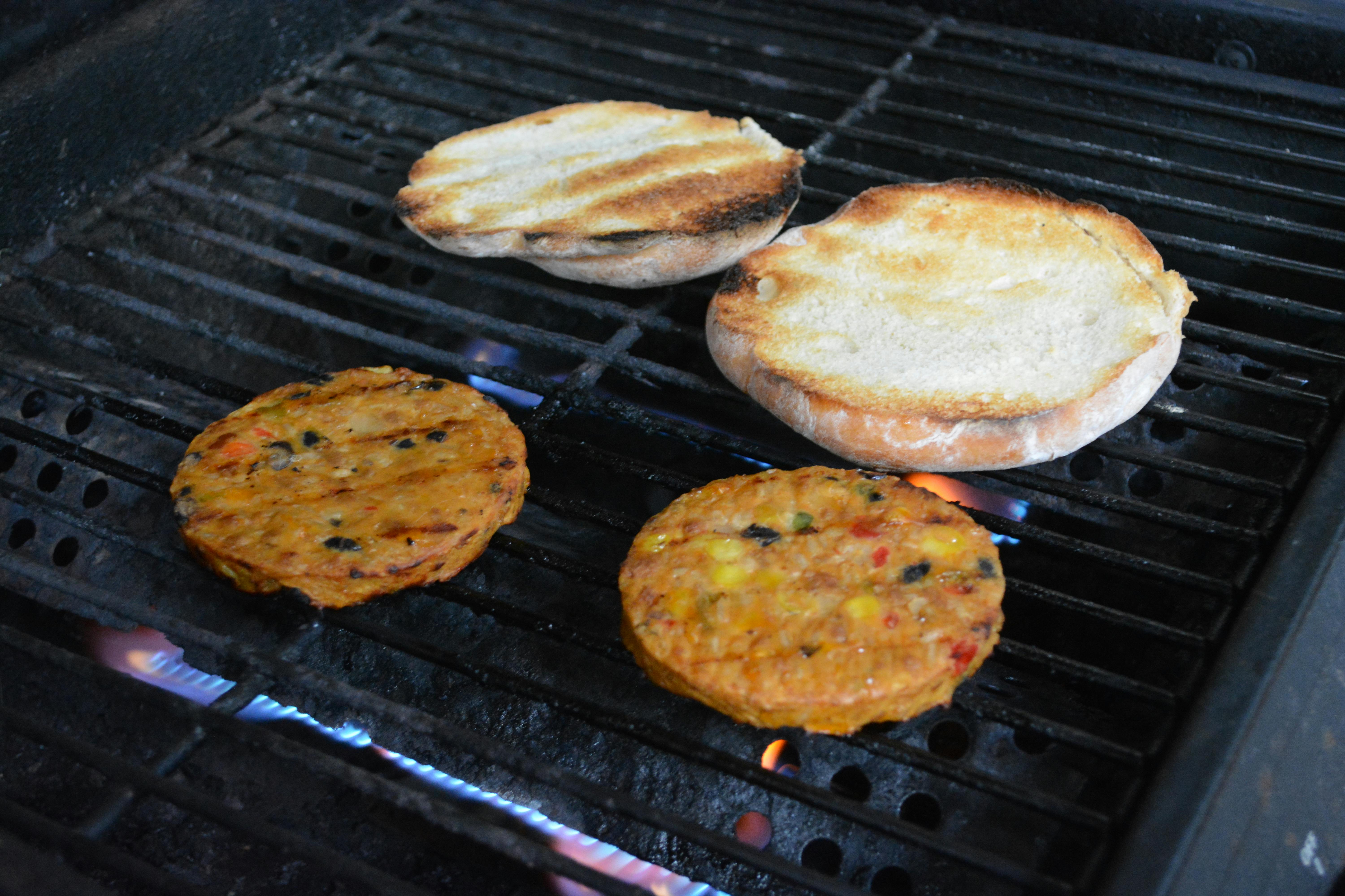 Free stock photo of grill, vegan, vegan burger
