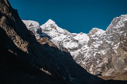 Mountains Under Blue Sky