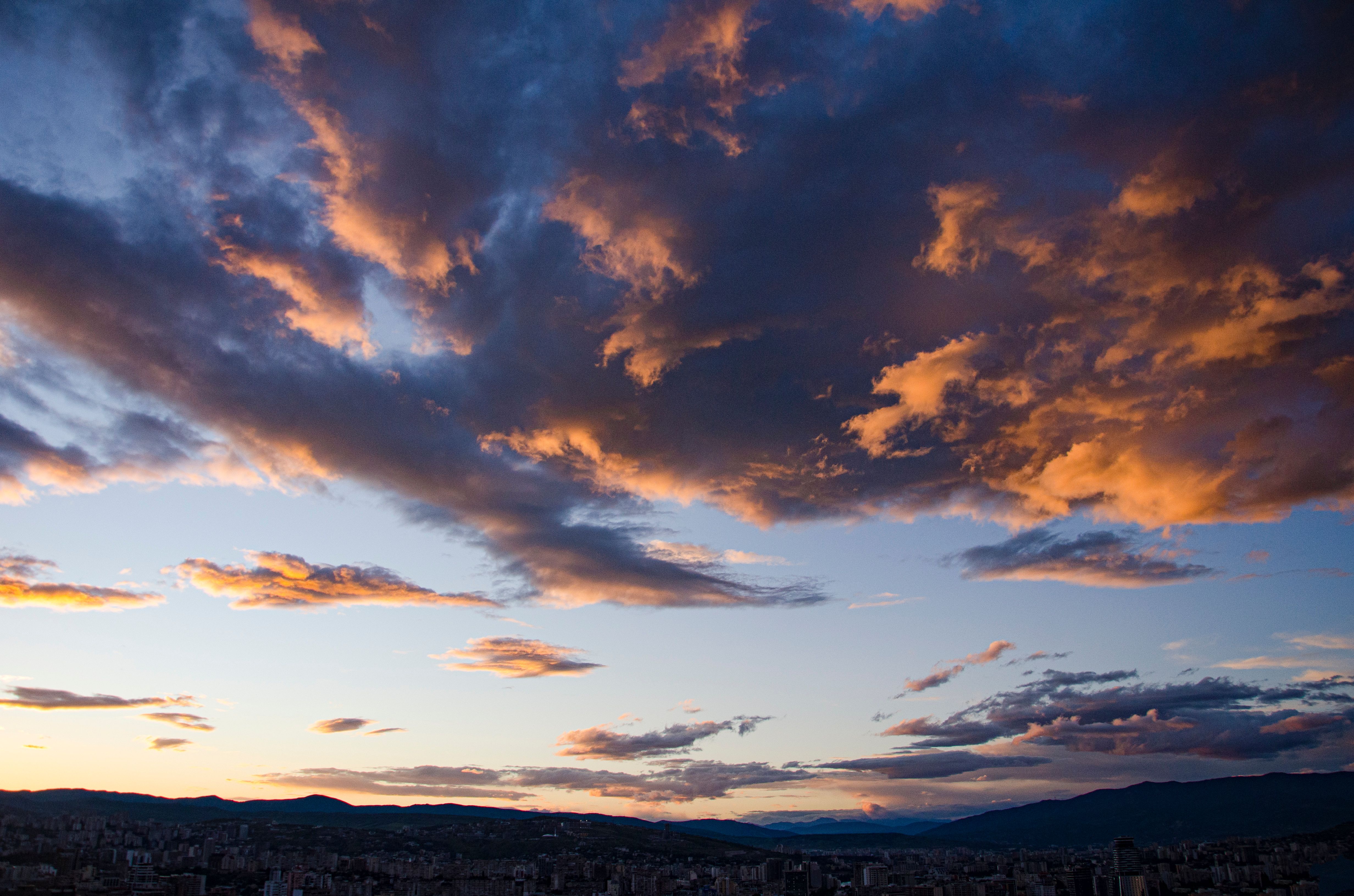 Clouds in the Sky during Sunset · Free Stock Photo