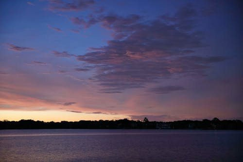 Body of Water Under Beautiful Sky