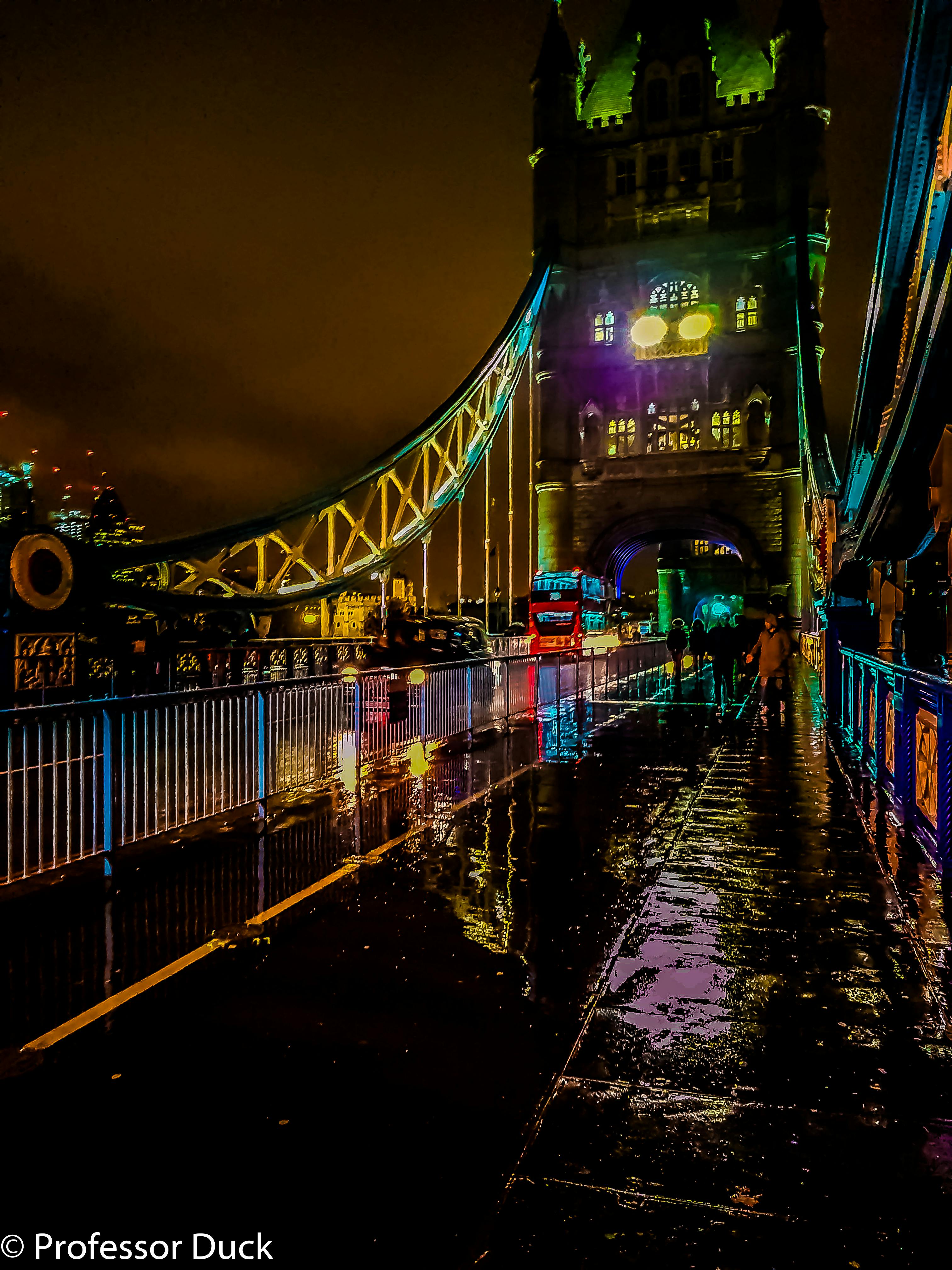 Free stock photo of london, london bridge, night