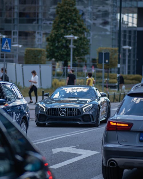 Základová fotografie zdarma na téma amg gt, mercedes, městský