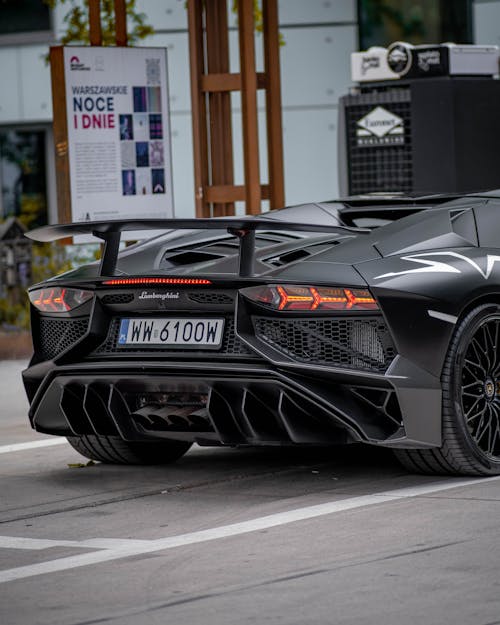 Základová fotografie zdarma na téma aventador, černá, Lamborghini